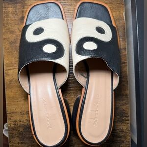 Paloma Wool Yin Yang Leather Mules